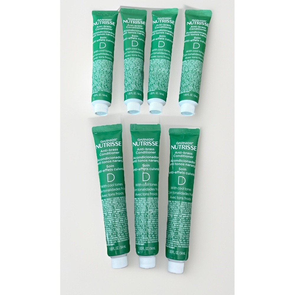 Garnier Nutrisse D After Color Anti-Brass Hair Conditioner 1.83 FL OZ Lot Of 7